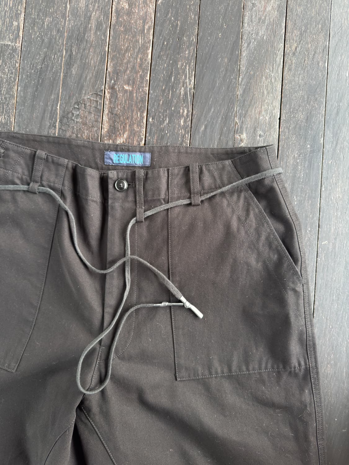 요지야마모토 레귤레이션 팬츠 (SIZE 2) 상품이미지2