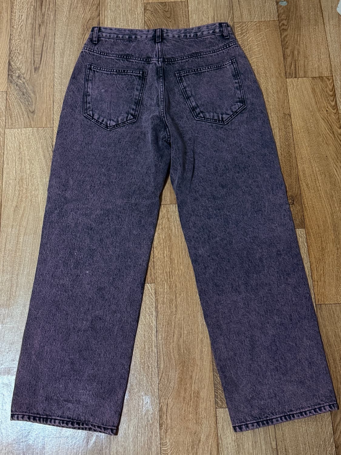 떠그클럽 더블니 데님 퍼플 2 상품이미지2