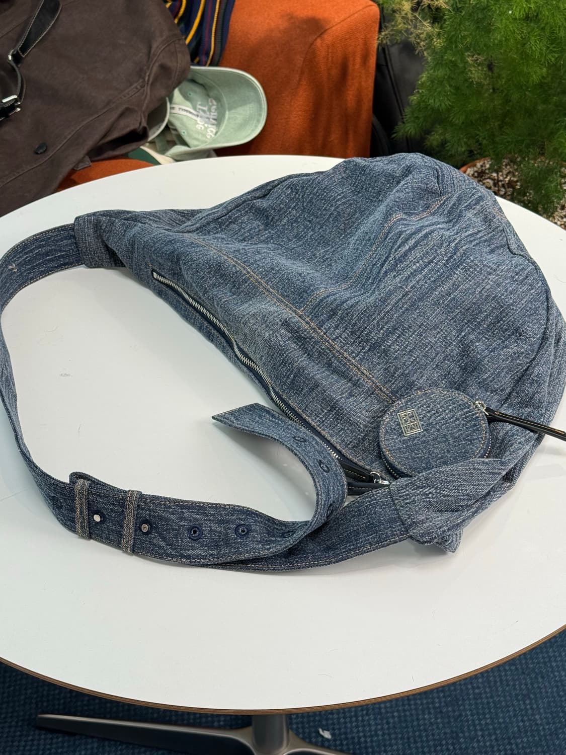 밈더워드로브 데님 크로스백 상품이미지2