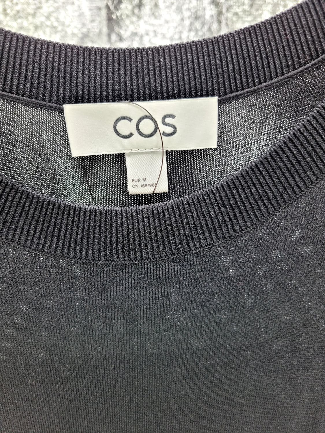 COS 블랙 민소매 롱 원피스 상품이미지5
