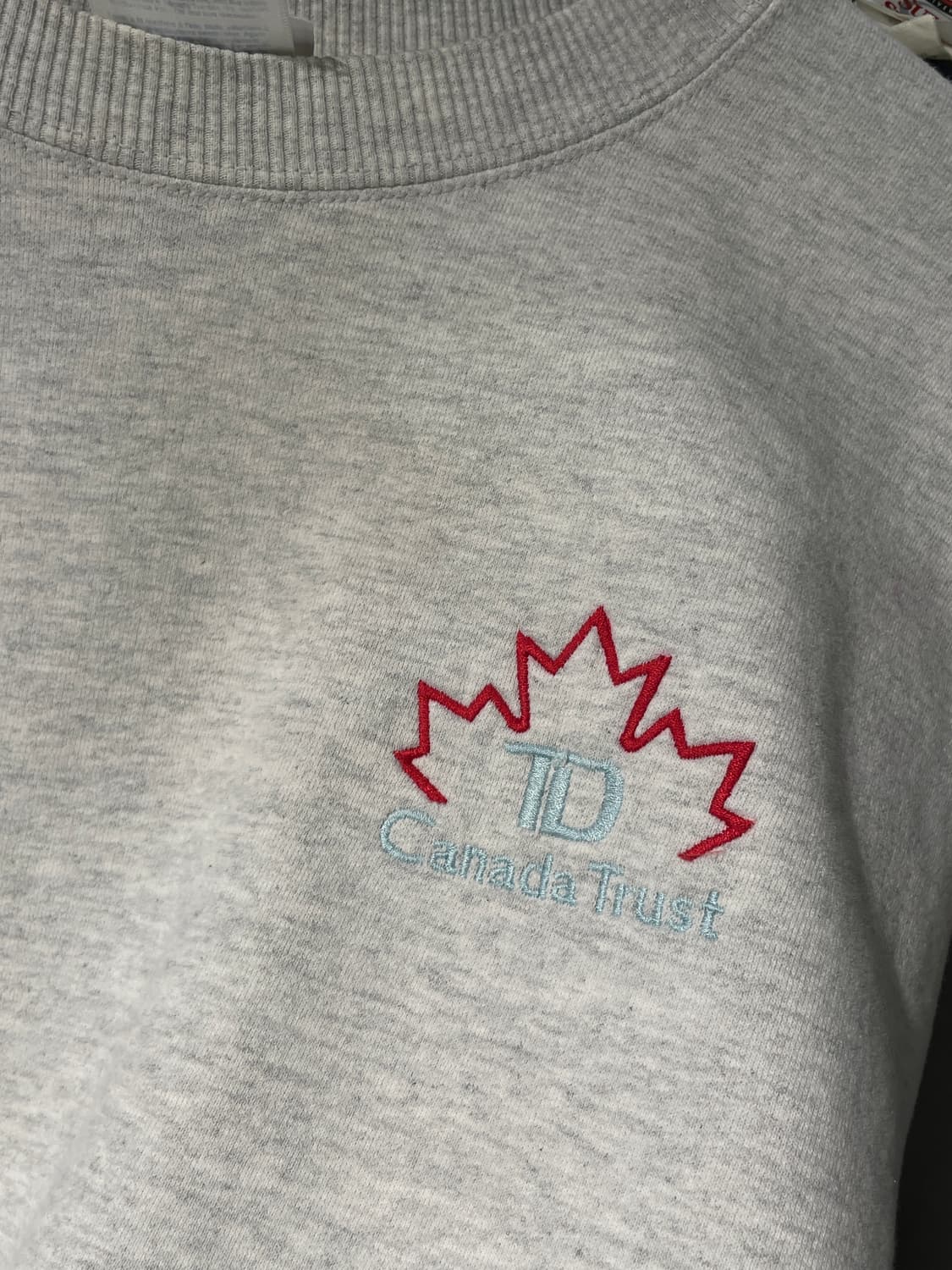 빈티지 canada 로고 자수 맨투맨    상품이미지8