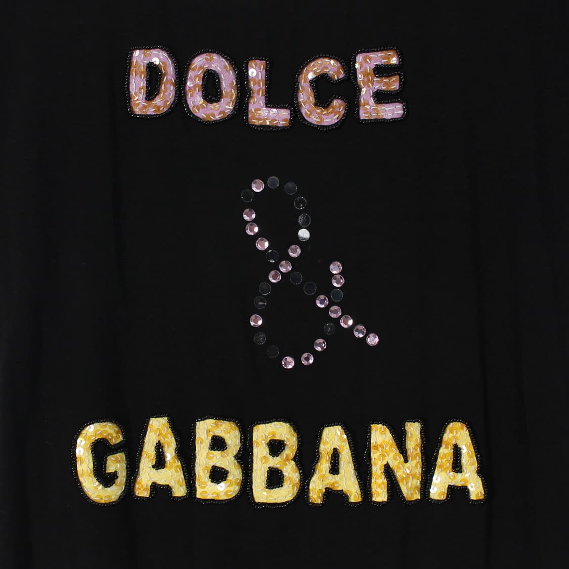 돌체앤가바나 DOLCE&GABBANA 블랙 반팔 티셔츠 상품이미지6