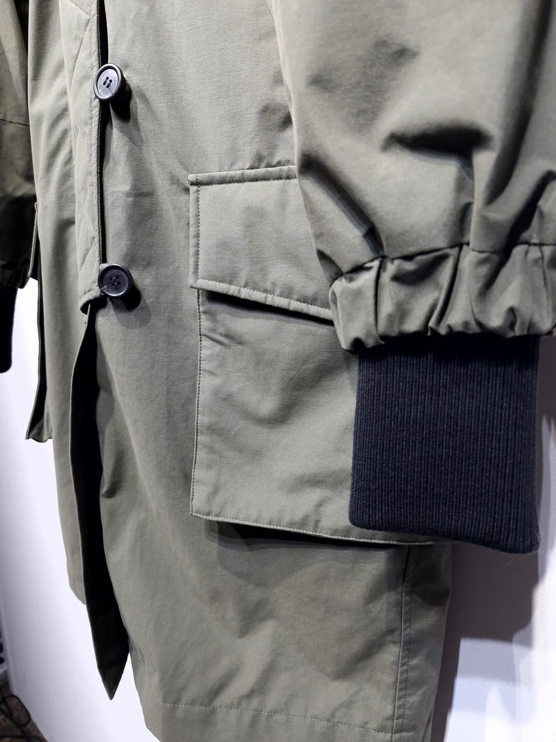 프론트로우x로우클래식 밀리터리 구스다운 파카 상품이미지7