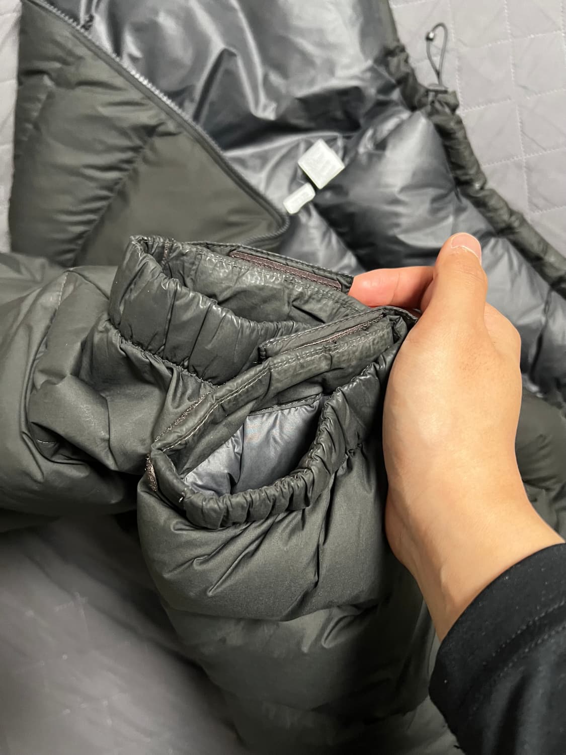 노스페이스 1992 눕시 다운 자켓 차콜 국내 (L) 판매 상품이미지8