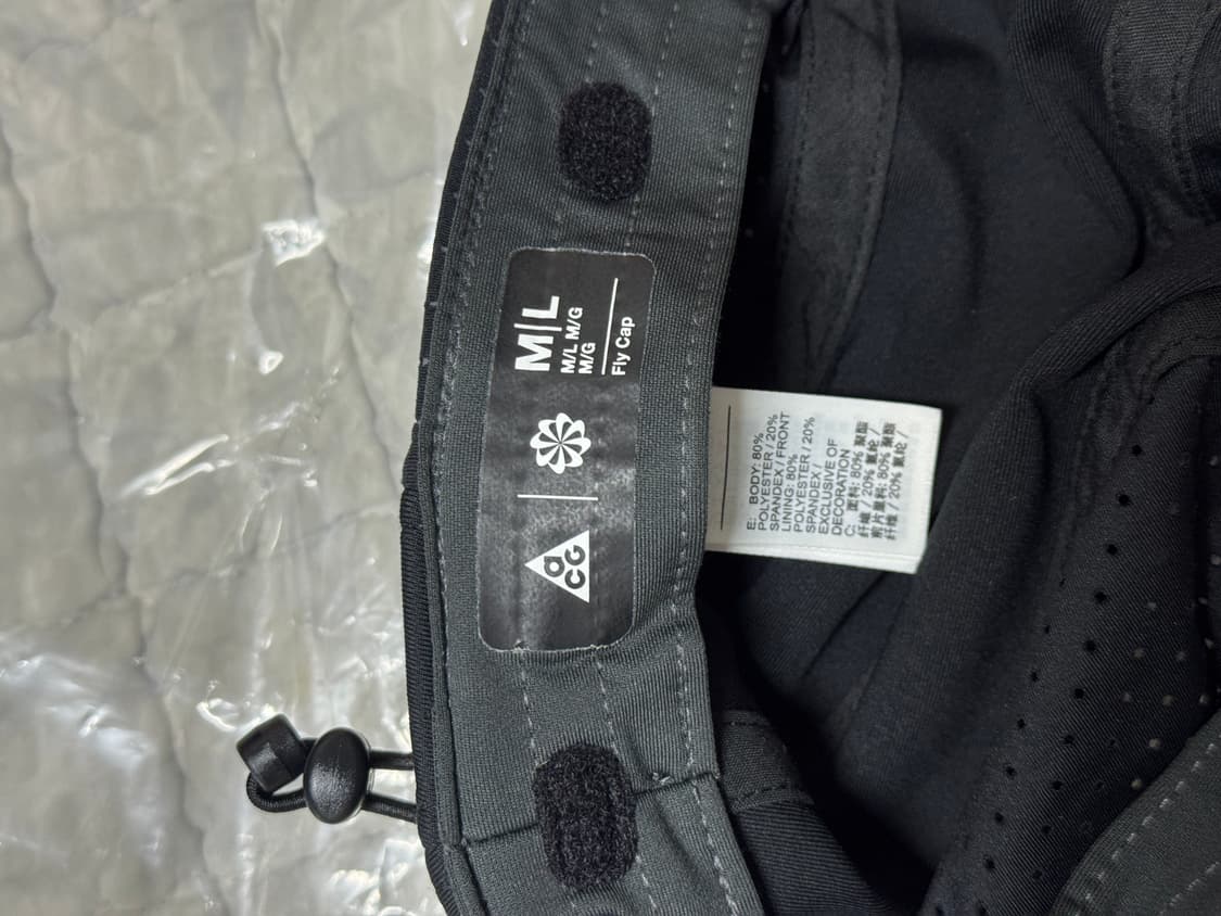 나이키 ACG 플라이 캡 M/L 블랙 새상품 상품이미지4