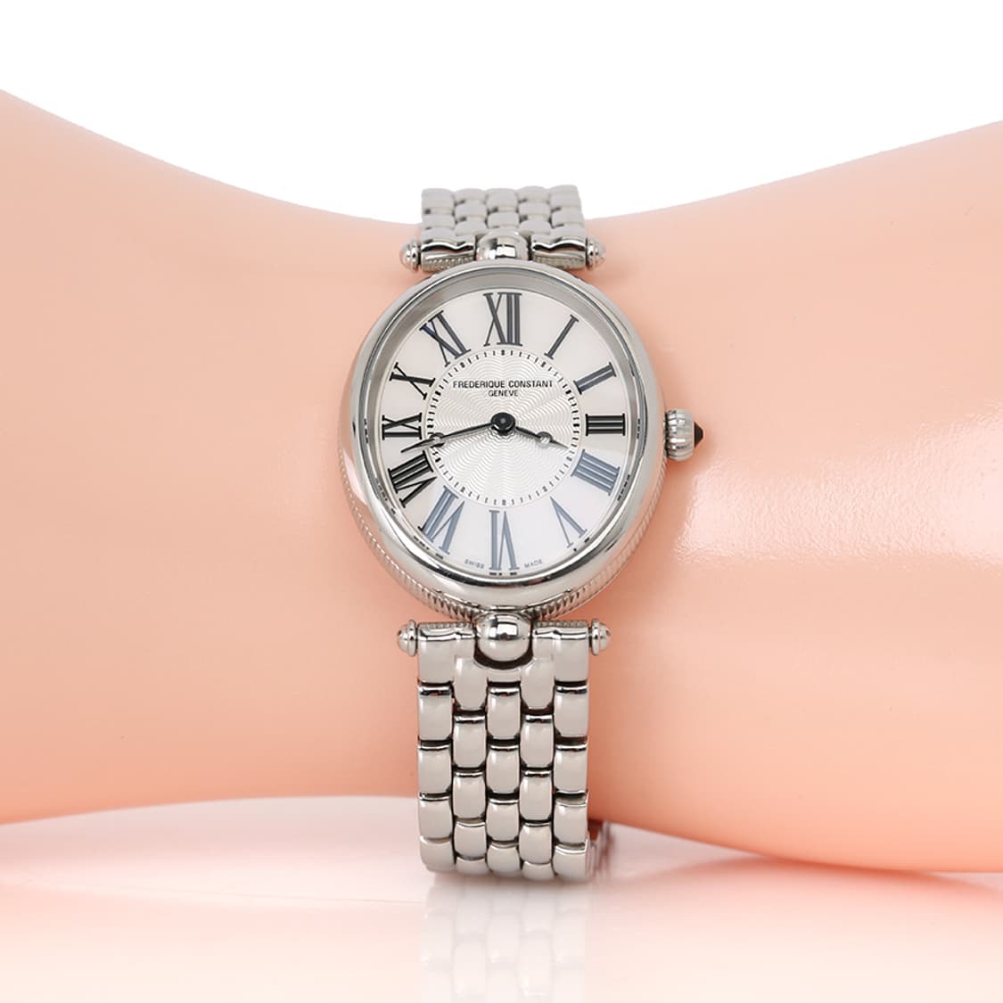 프레드릭콘스탄트 아르데코 오발 워치 스틸 시계 네이플 상품이미지10