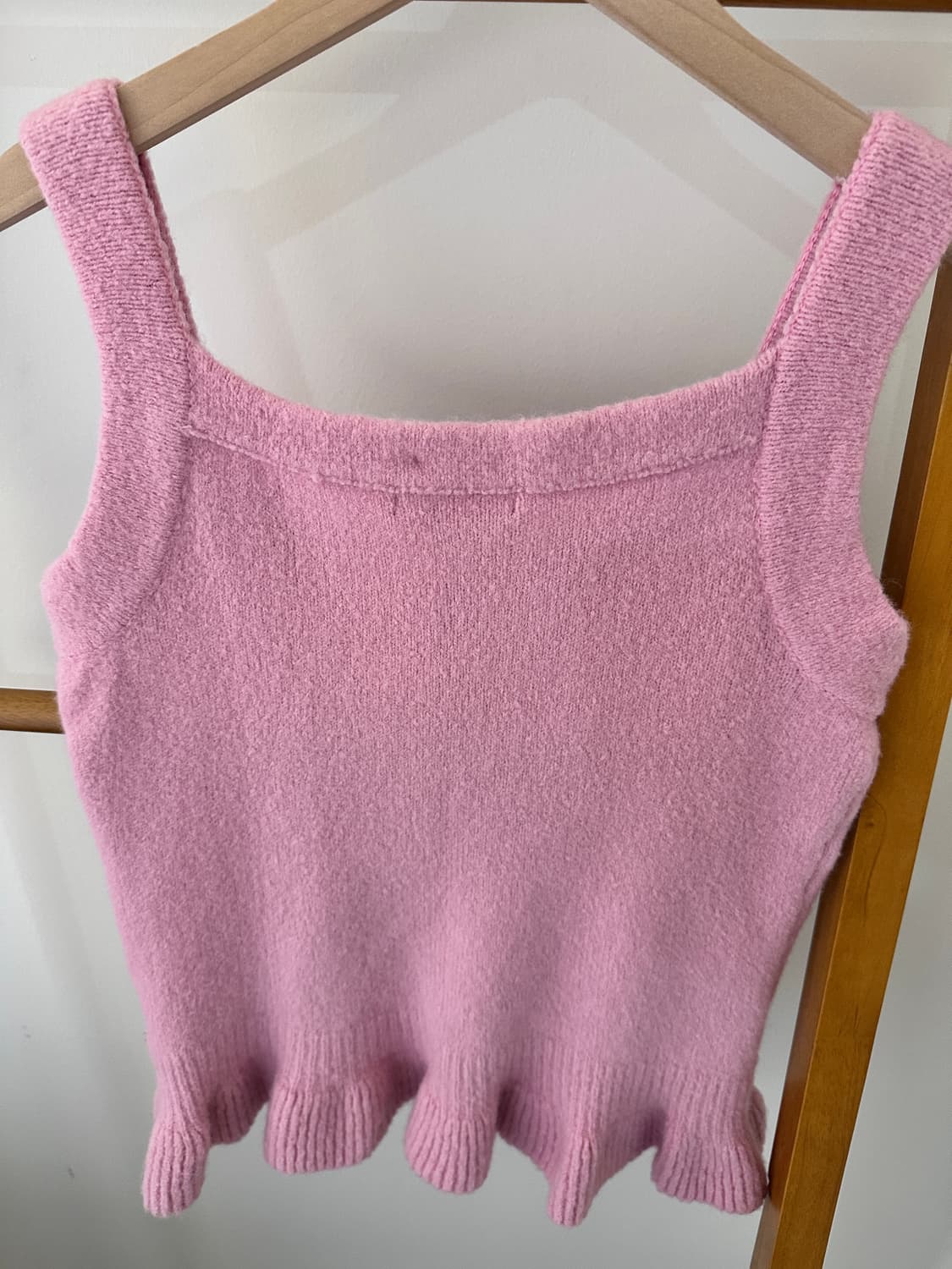 레니본 핑크 니트(뷔스티에) 상품이미지9