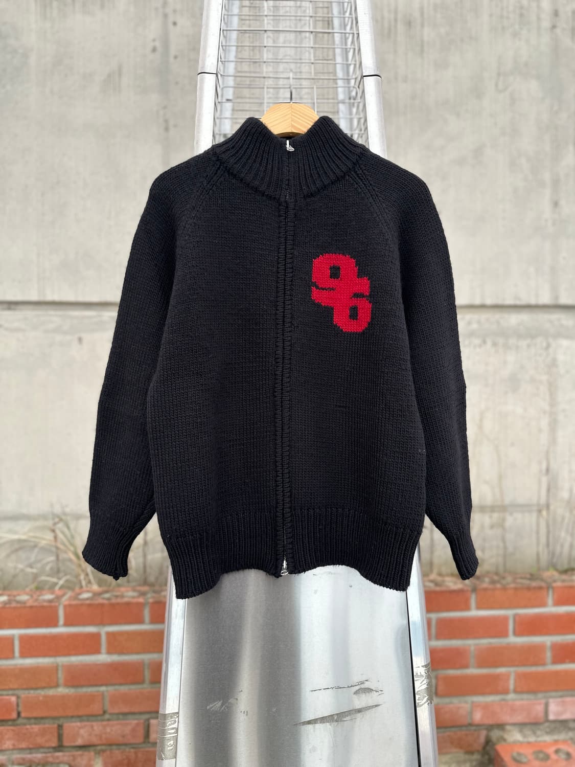 Japenese vintage 96 집업 스웨터  상품이미지4