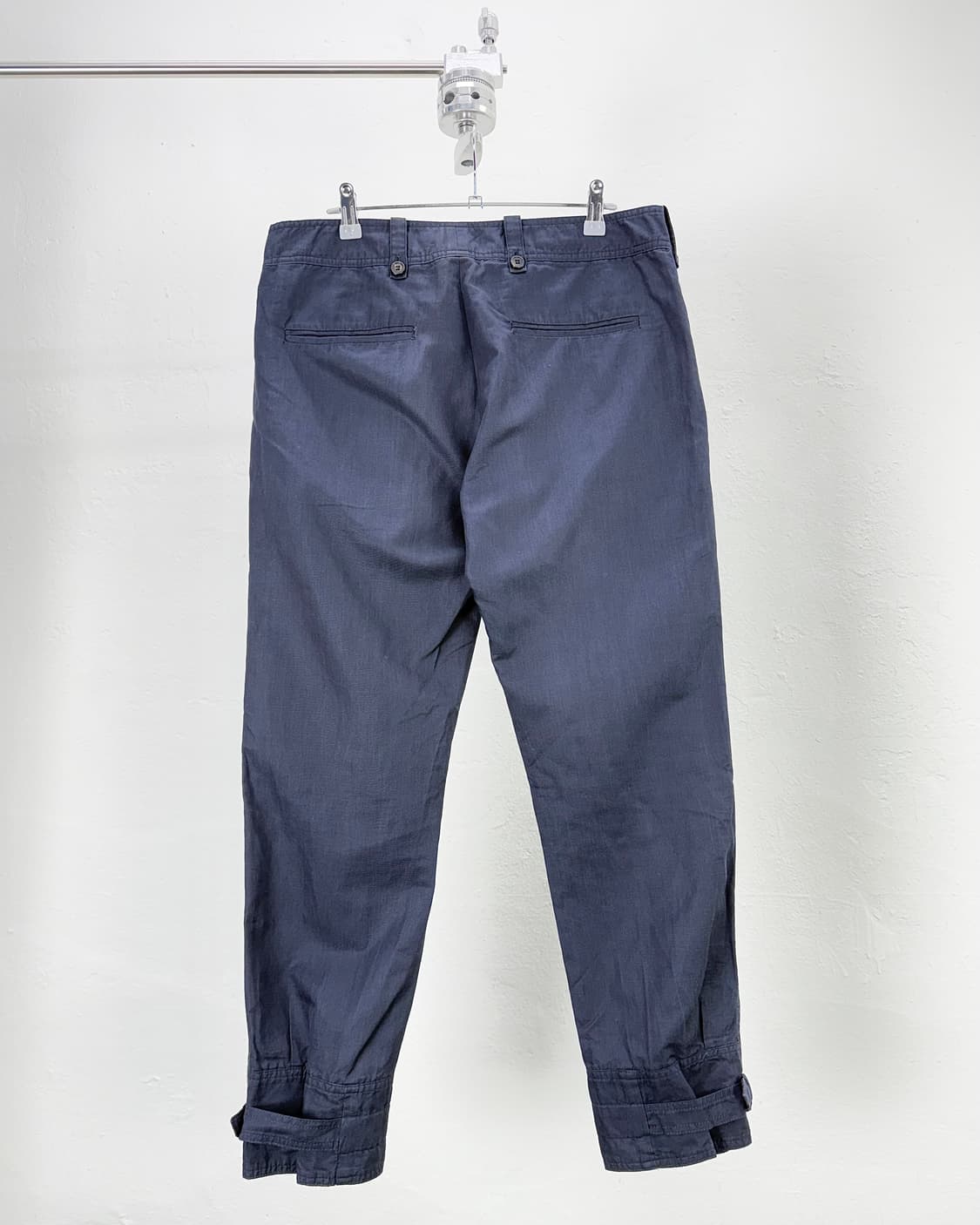 드리스 반 노튼 네이비 본디지 치노 코튼 팬츠 상품이미지6