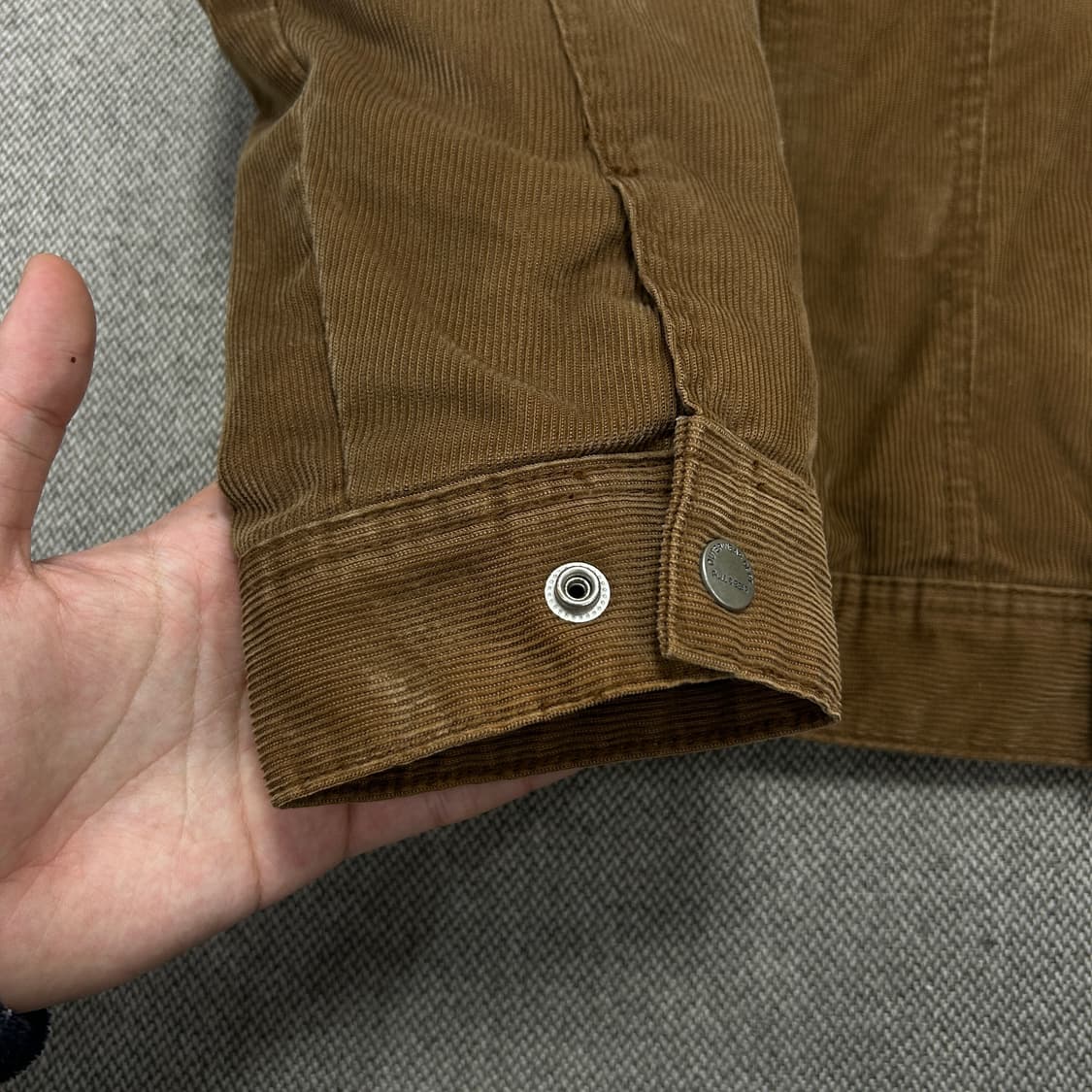 풀앤베어 코듀로이 쉐르파 자켓(M) 상품이미지3