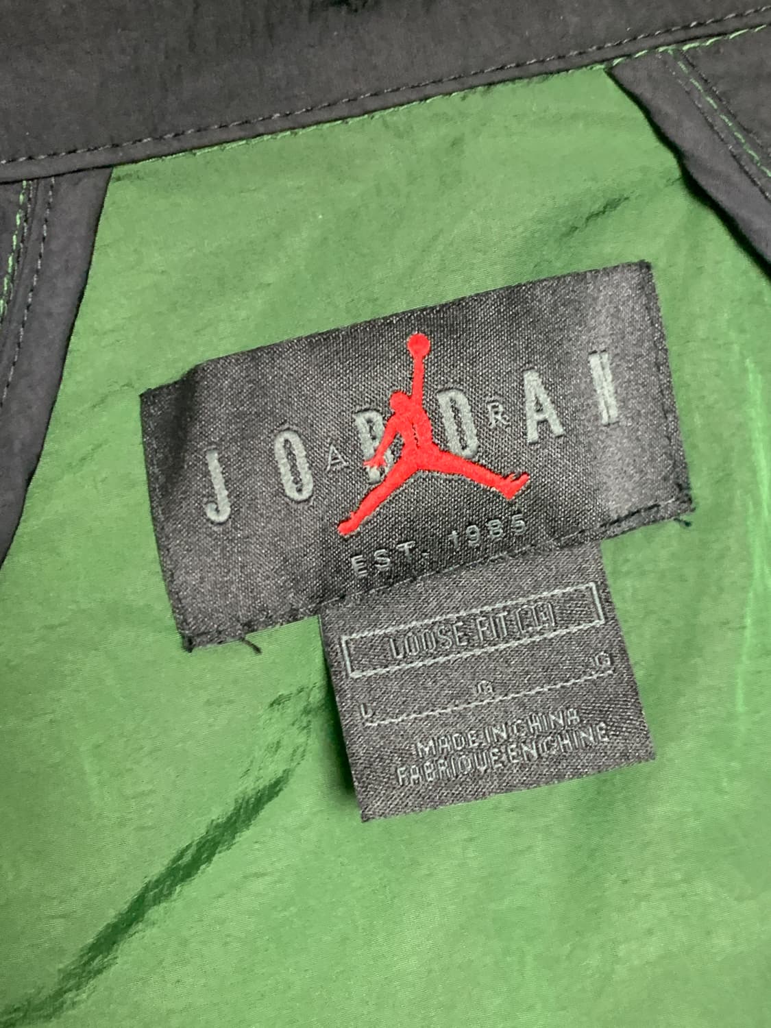 (L) 조던 x 오프화이트 트랙탑 포레스트 그린 상품이미지3