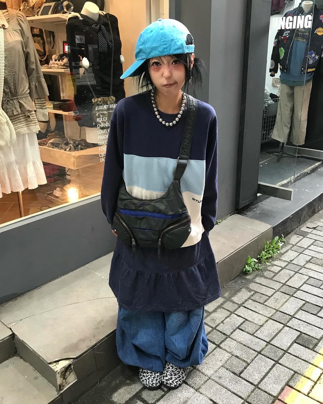 Stussy Color Blocking Sweatshirts 상품이미지3