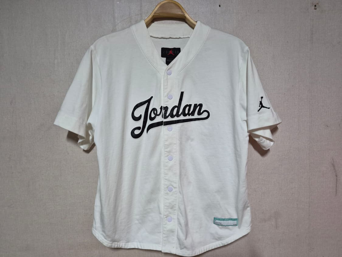 조던 플라이트 베이스볼 탑 화이트(XL) 상품이미지1