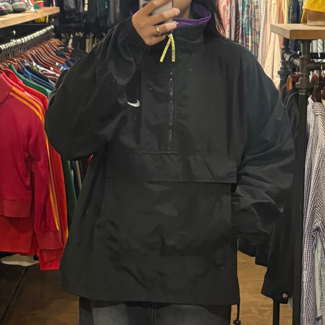 [HI] Nike 바람막이 블랙 상품이미지2