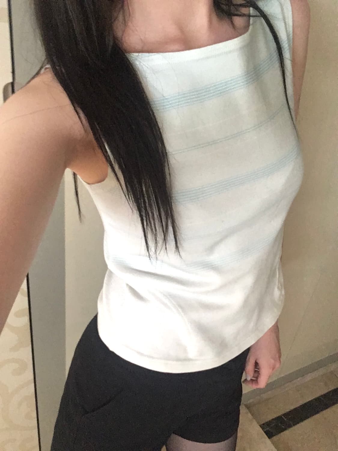 UlikaSanctus stripe sleeveless palegreen 상품이미지6