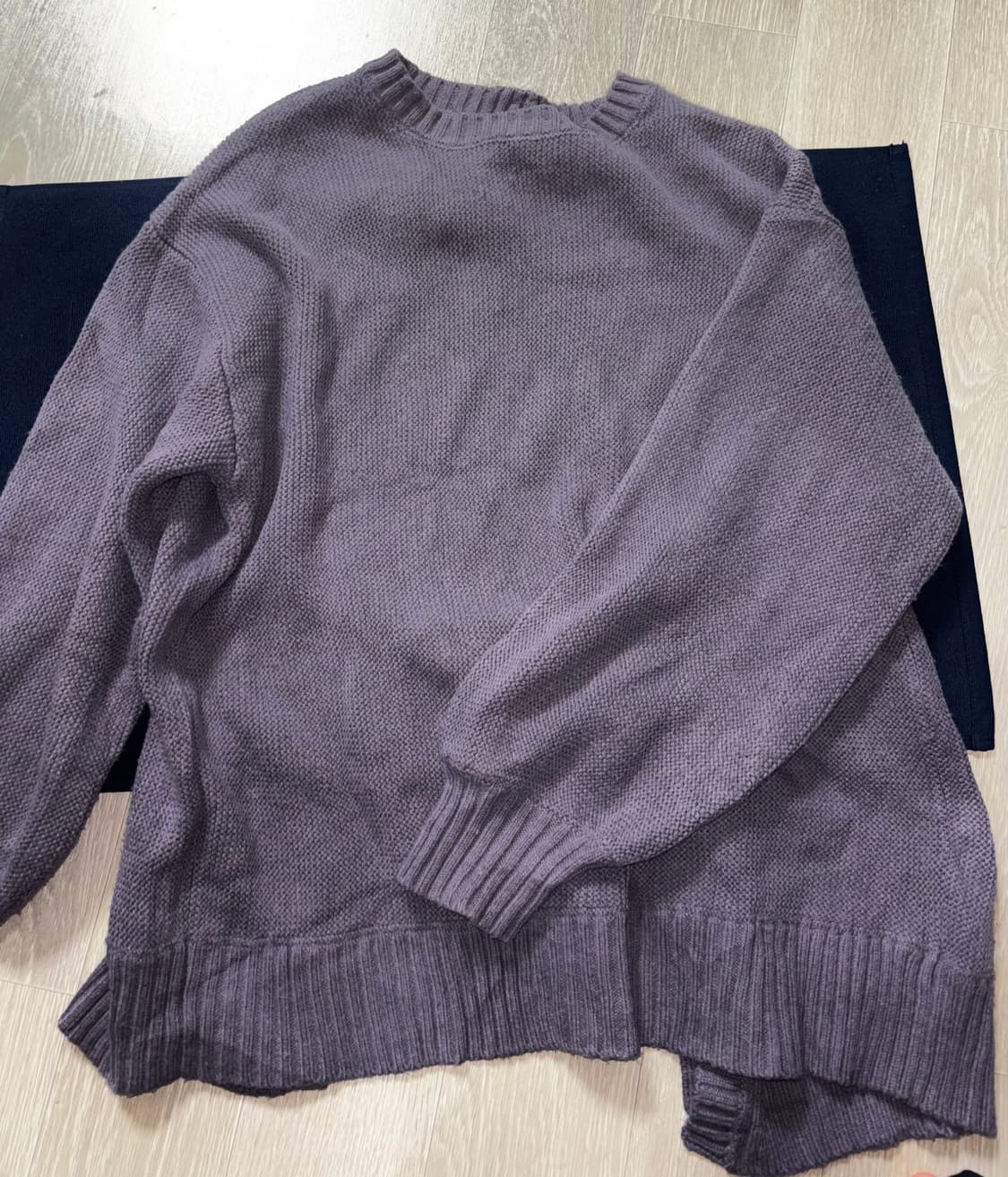 모리걸 연보라 니트  상품이미지3