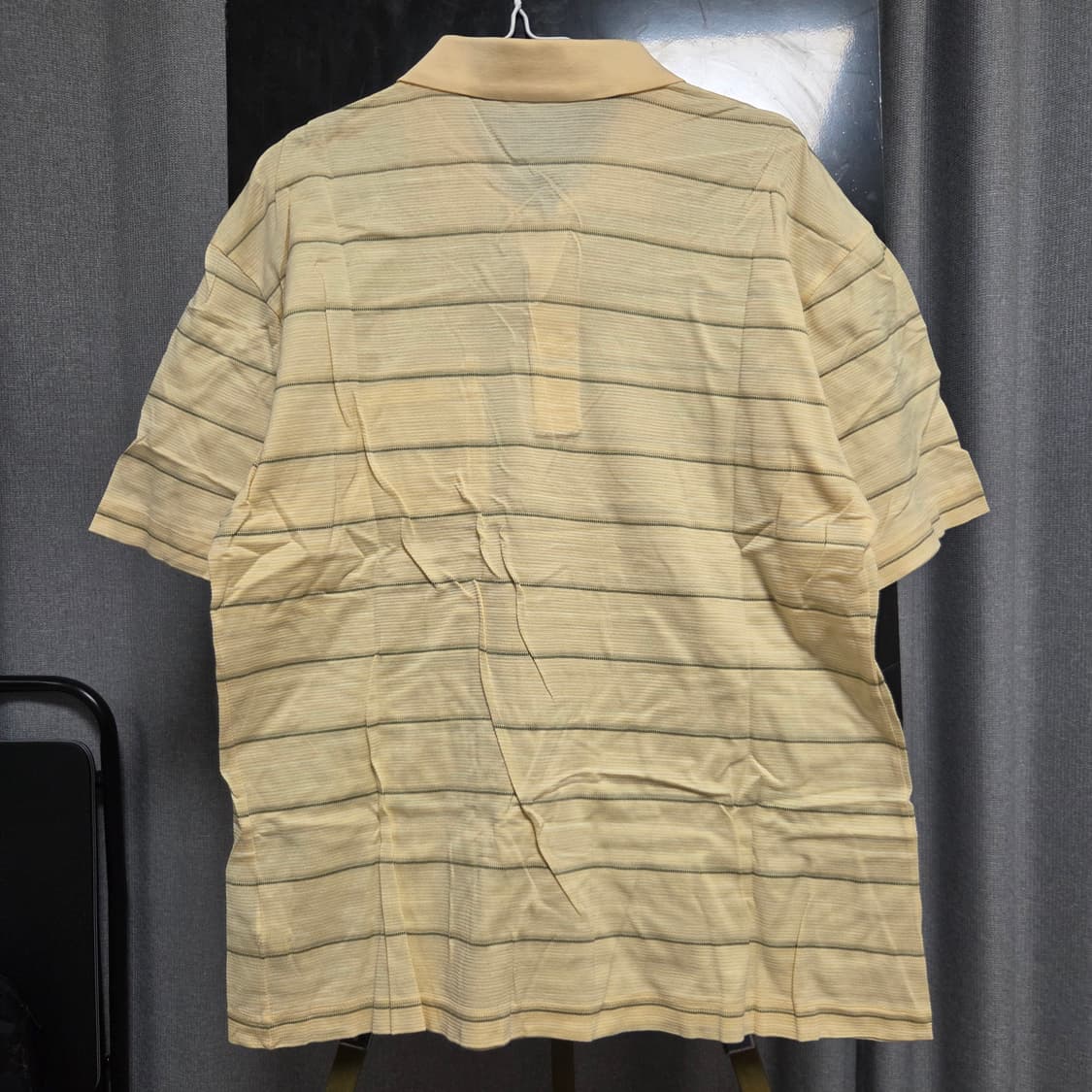 00s Balmain 카라넥 반팔 티셔츠 L(100) 상품이미지5