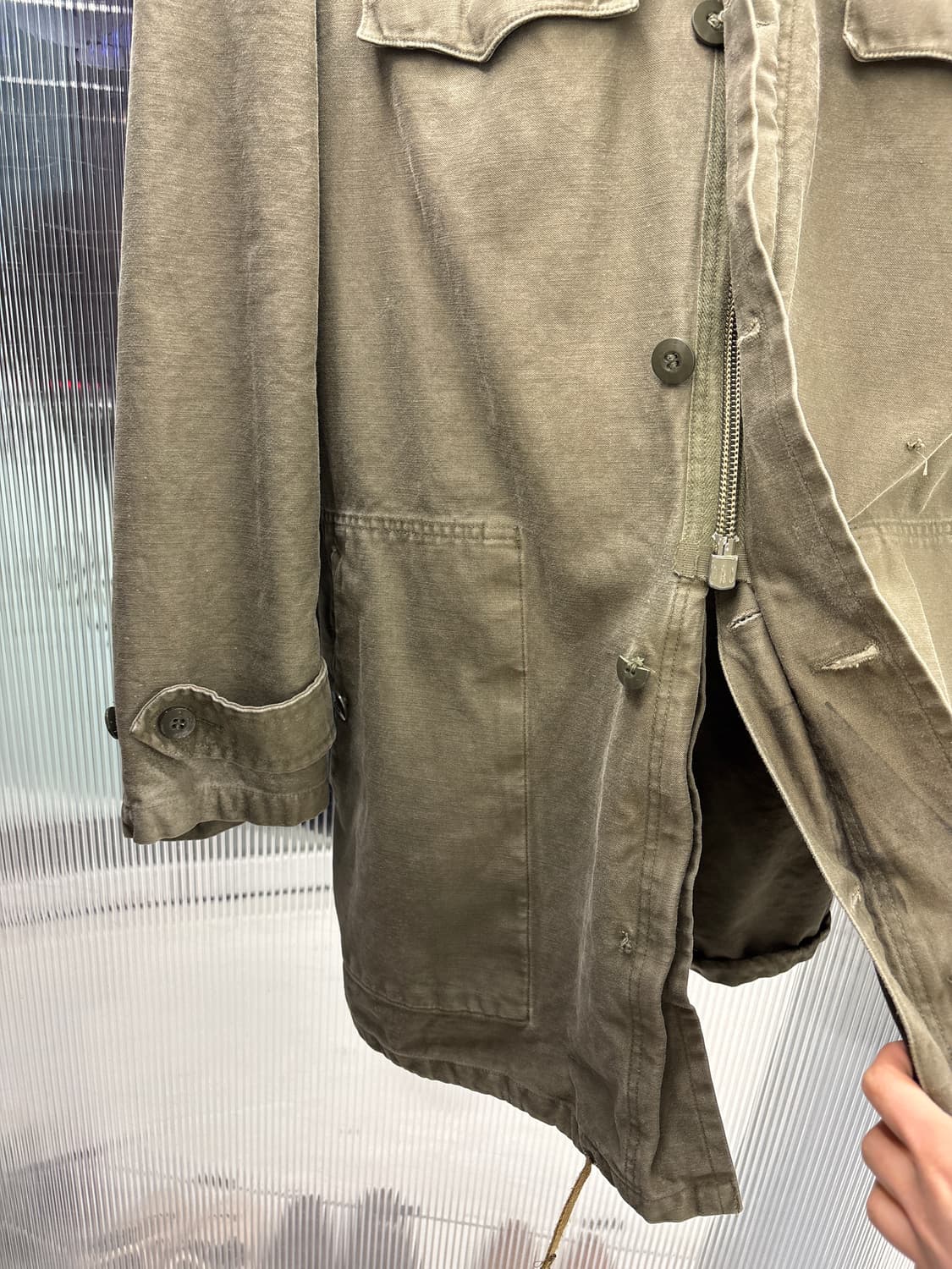 80s 독일 군용 필드 자켓 상품이미지3