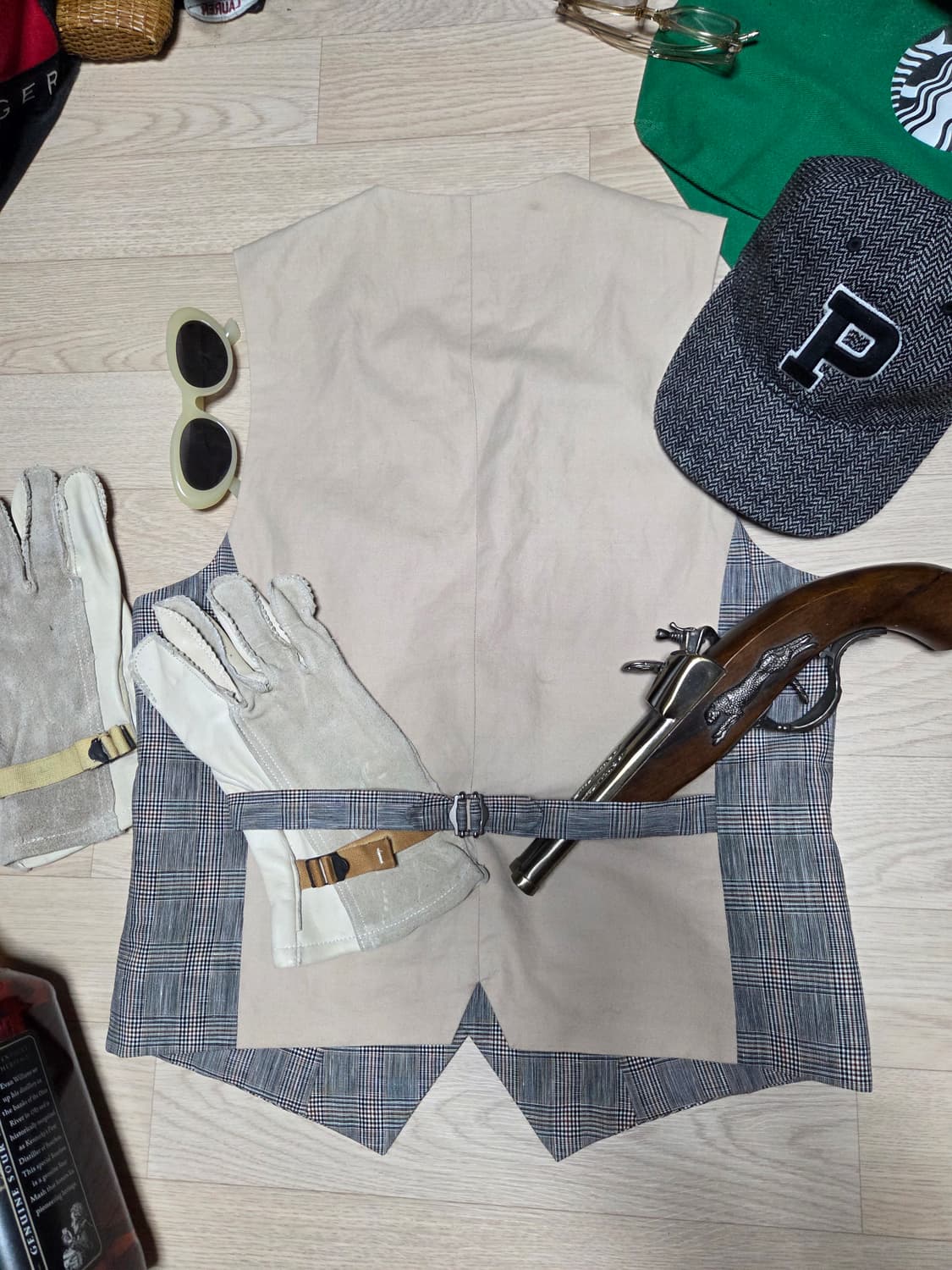 SIEG 체크 조끼 베스트  상품이미지5