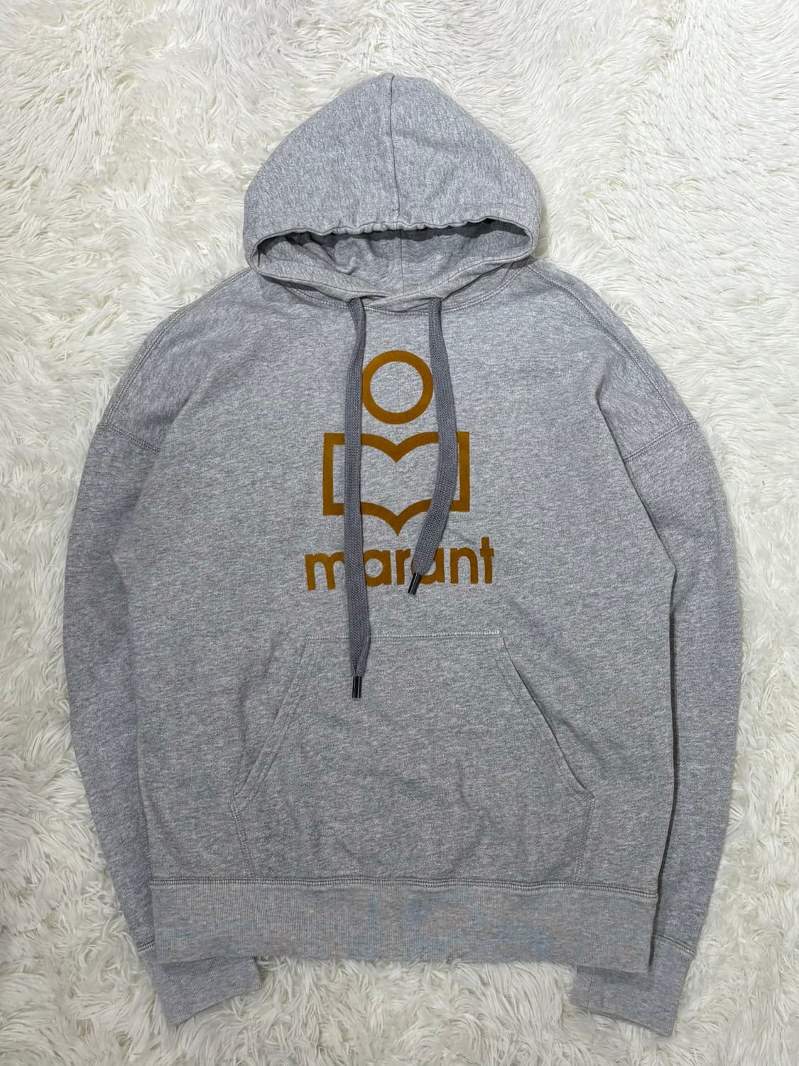 이자벨마랑에뚜왈 그레이 빅로고 후드 상품이미지3