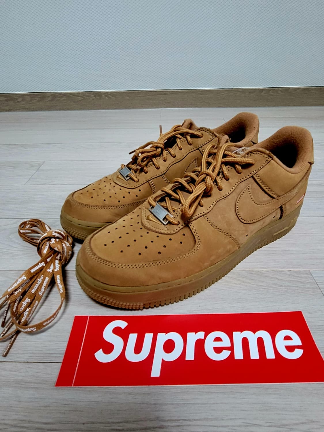 [265] <상태A급> 나이키x슈프림 된장 에어포스 #260270 상품이미지1