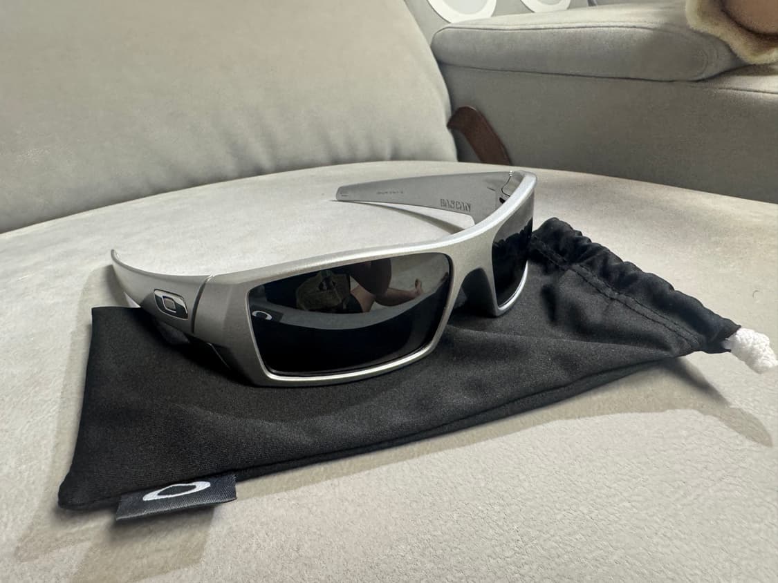 오클리 가스캔 실버 상품이미지3