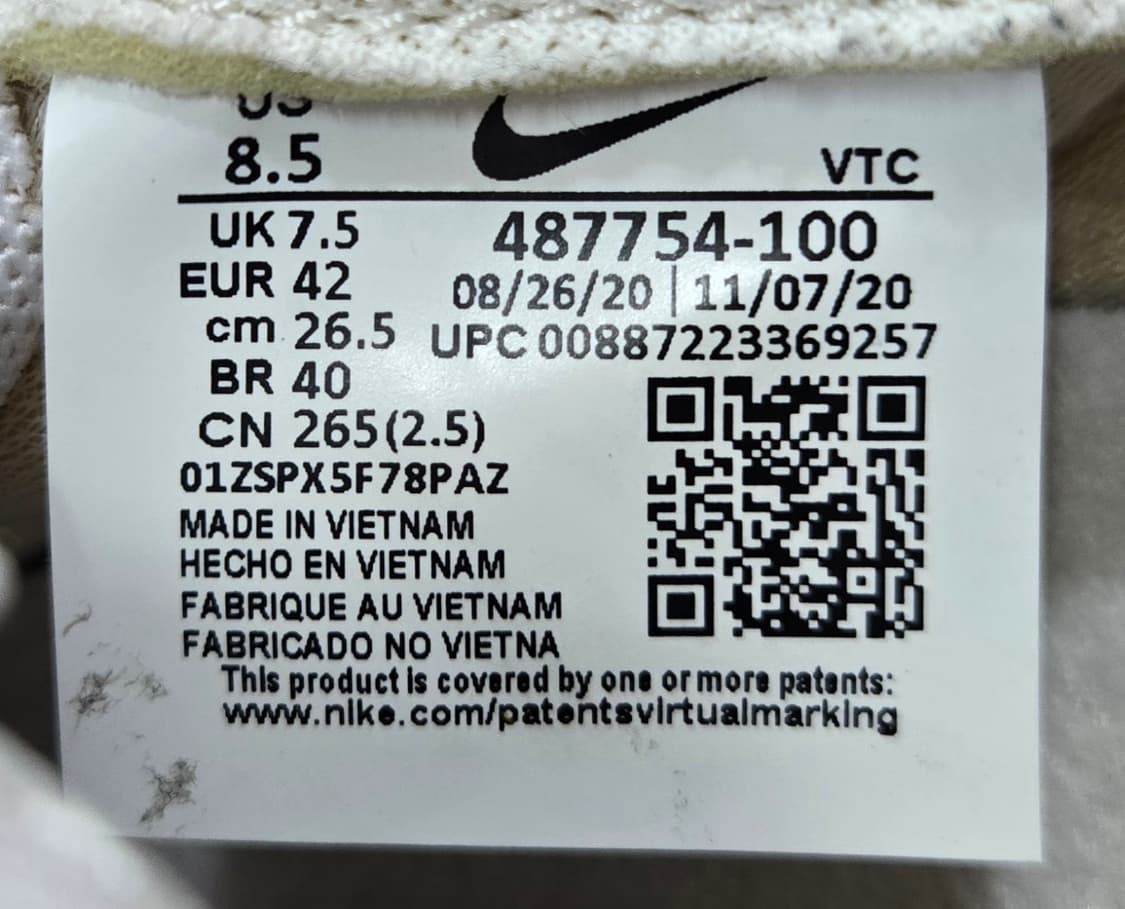 나이키 265mm- 테일윈드79 흰검 스니커즈 운동화   상품이미지7