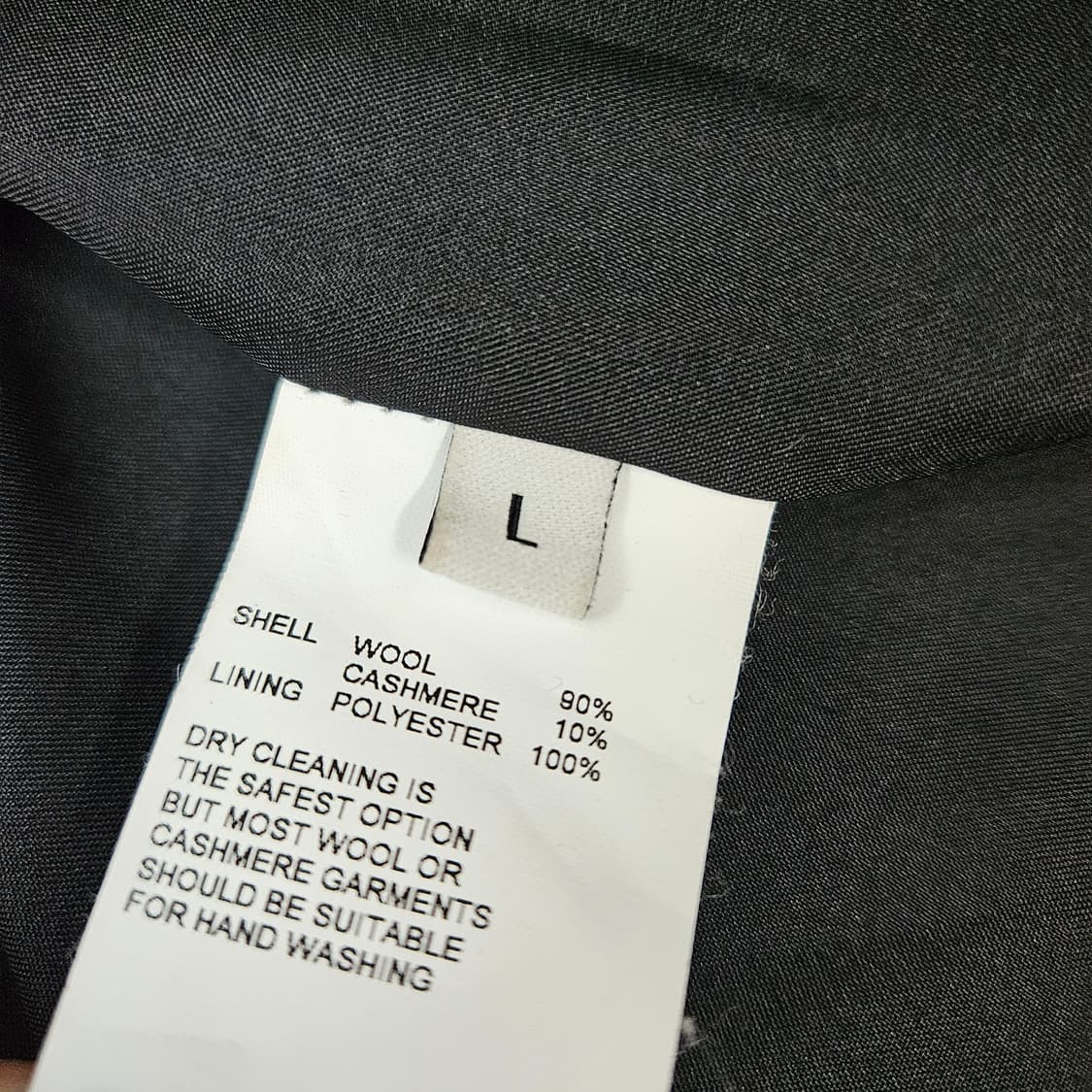 비바스튜디오 울 캐시미어 롱 코트 남자100 상품이미지9