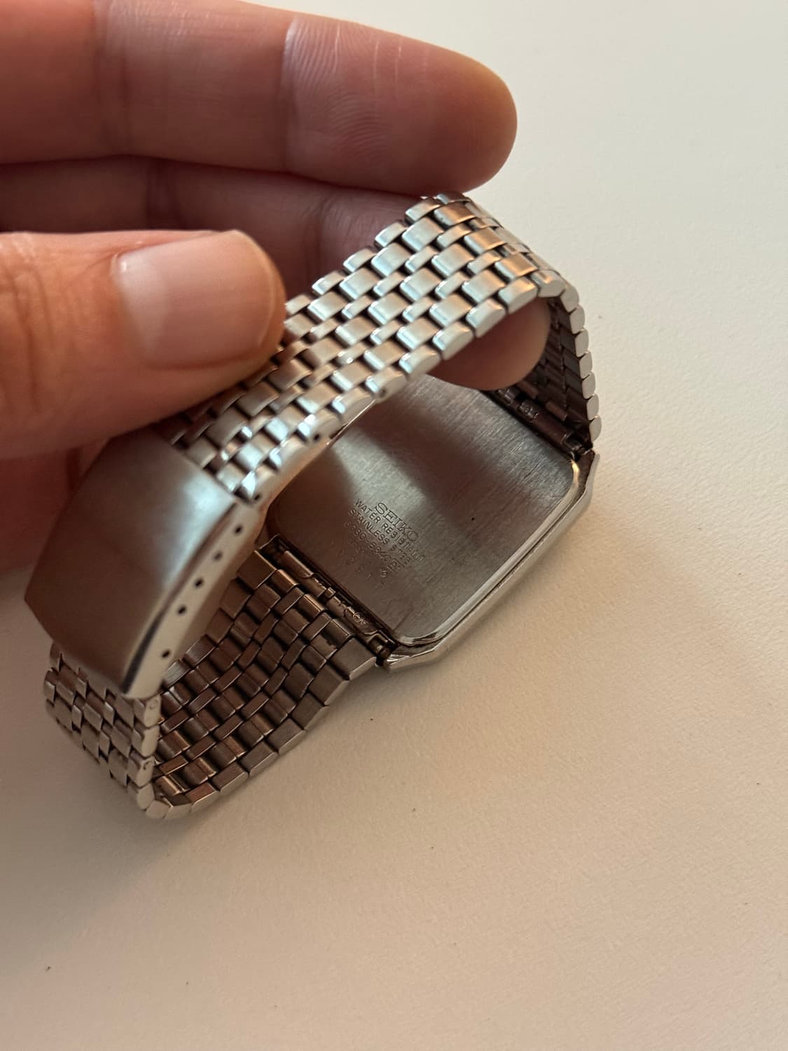 세이코 Seiko 쿼츠 스퀘어 상품이미지4