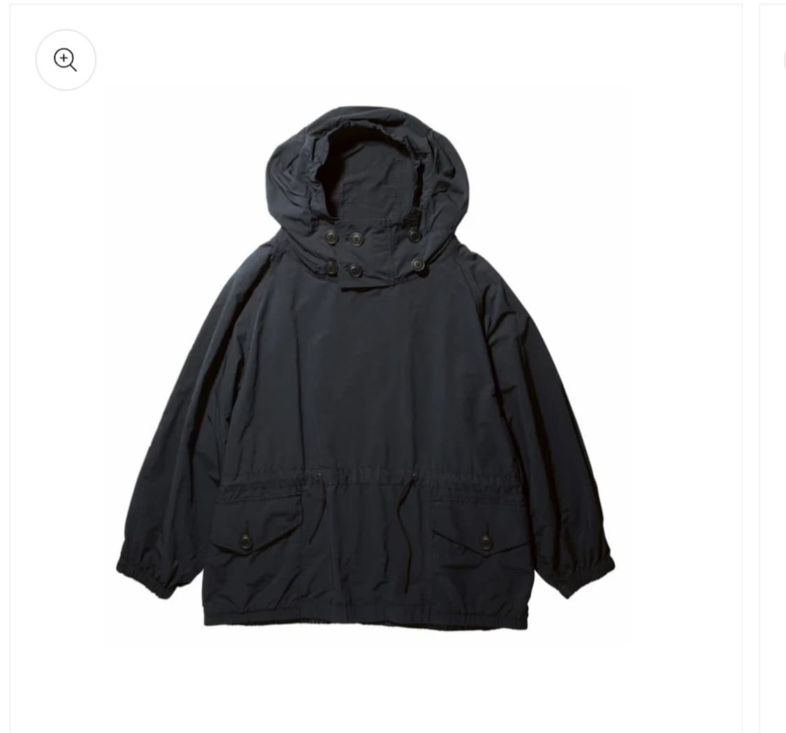 [2]Weather smock parka black 상품이미지2