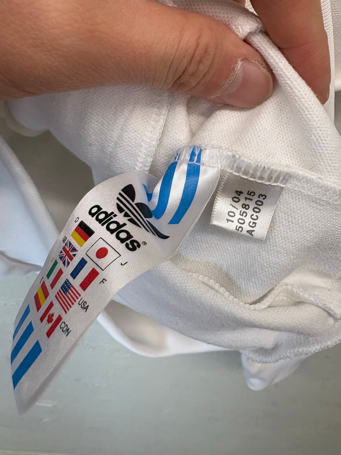 아디다스 슈프림 스탠스미스 빈티지 트랙탑 져지 화이트 상품이미지6