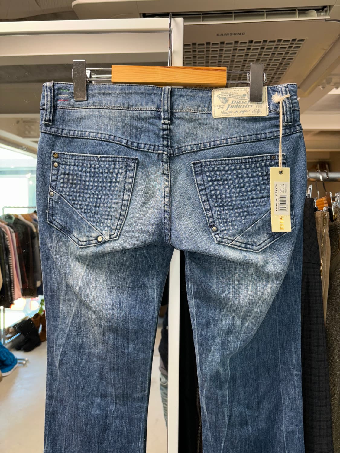 디젤 lhela 데님팬츠 상품이미지6