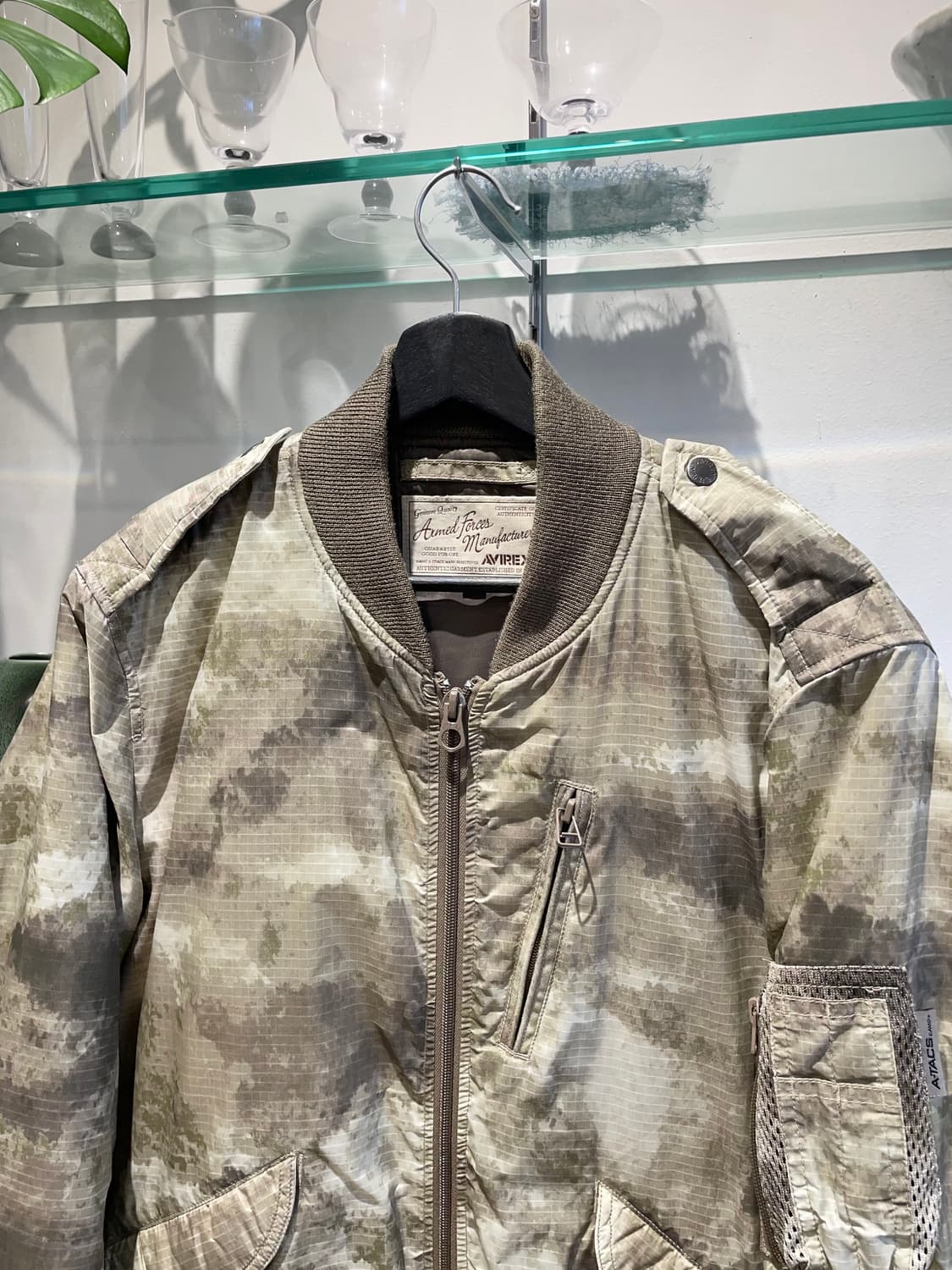 아비렉스 a-tacs camouflage ma-1 상품이미지3