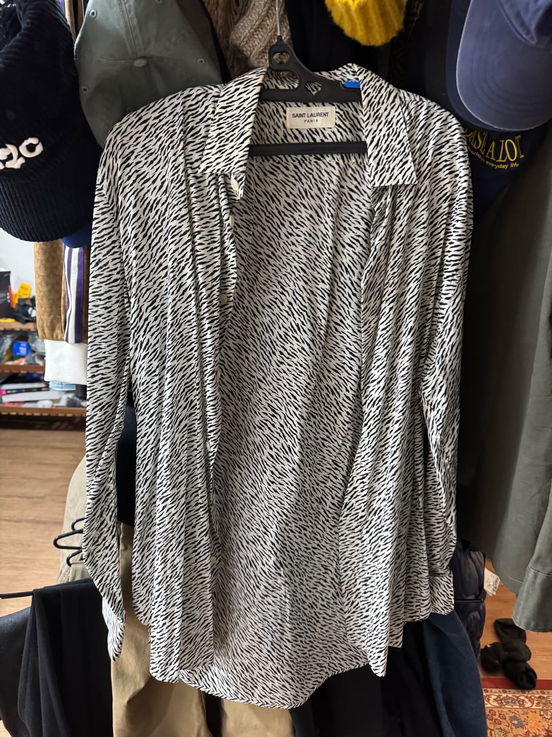 Saint Laurent 지브라 패턴 셔츠 상품이미지1