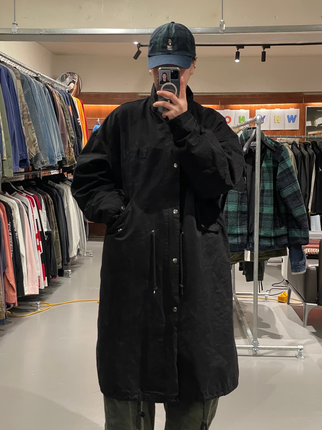 빈티지 피쉬테일 기모 야상    상품이미지1