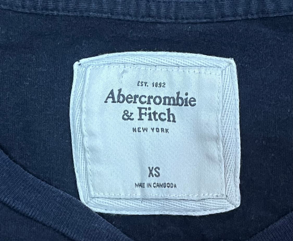 아베크롬비 Athletics Navy-blue Tee 상품이미지2