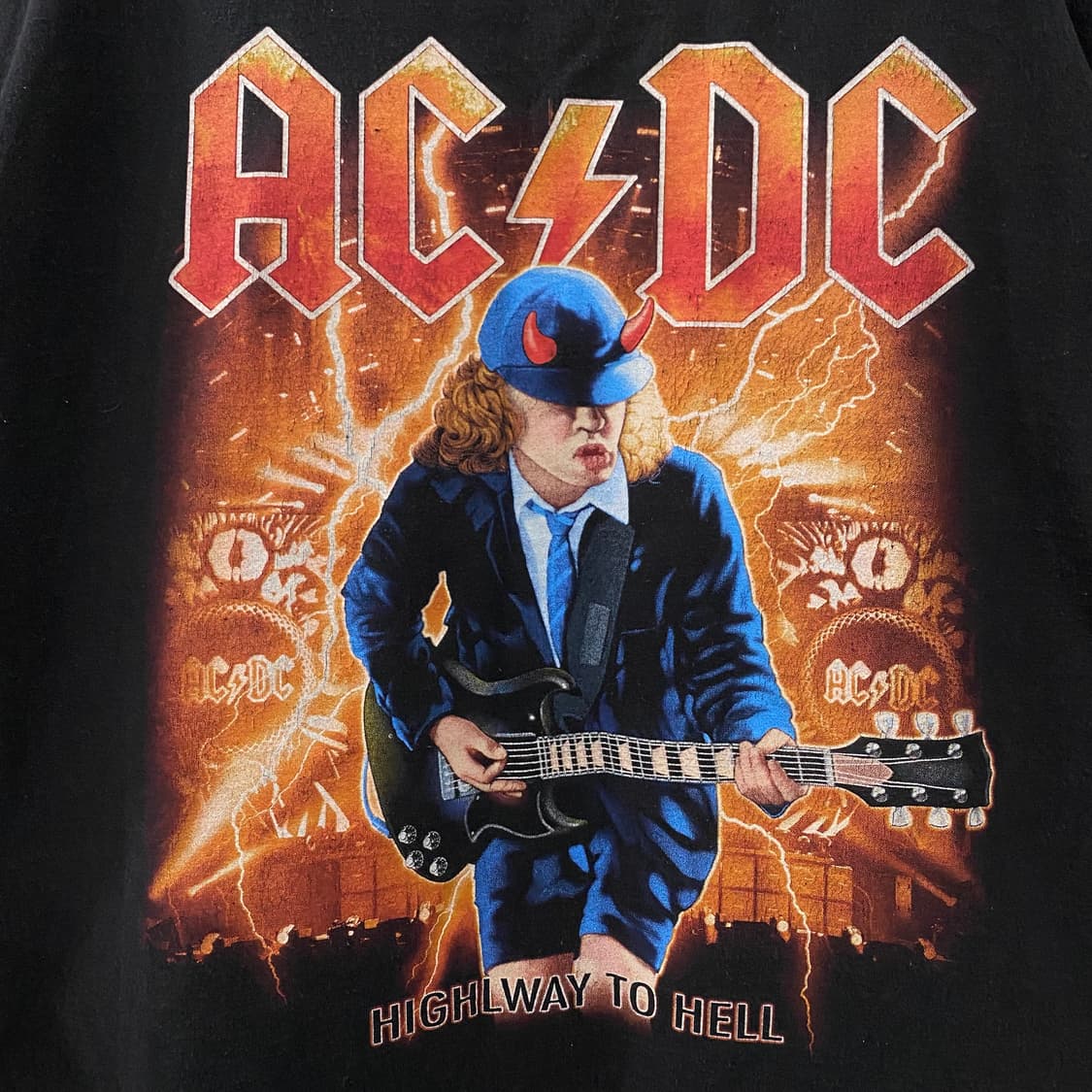 ACDC 밴드 락 반팔 티셔츠 상품이미지4