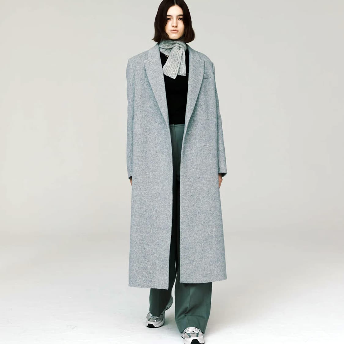 브플먼트(VPPLEMENT) 캐시 블렌드 벨티드 핸드메이드코트 55 상품이미지2