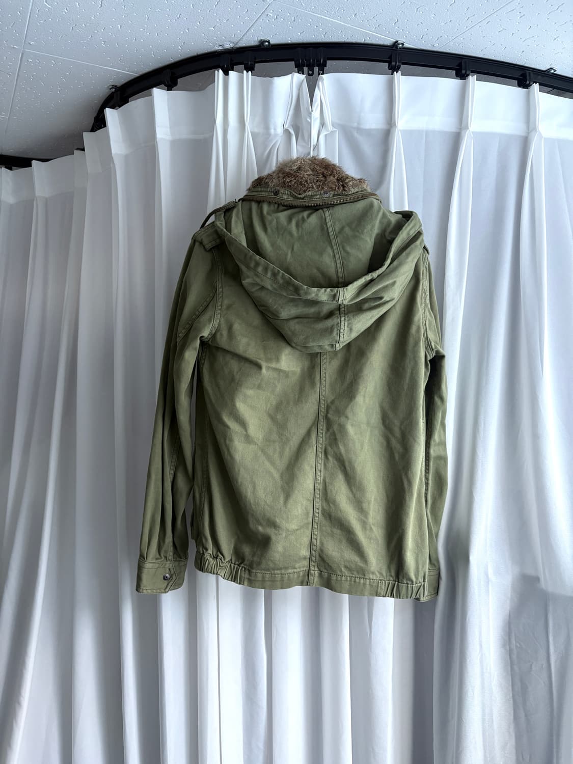 어나더 에디션 퍼 야상 상품이미지6