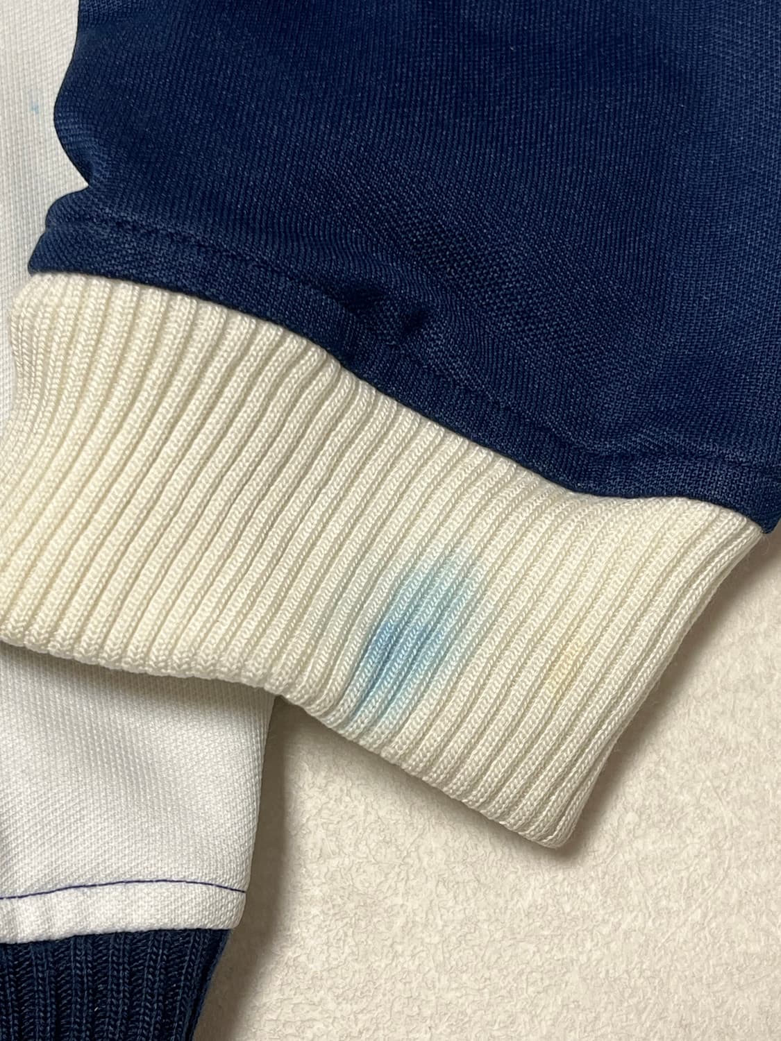 아디다스 희귀 빈티지 STV 네이비 화이트 남흰 트랙탑 져지 95/M 상품이미지6