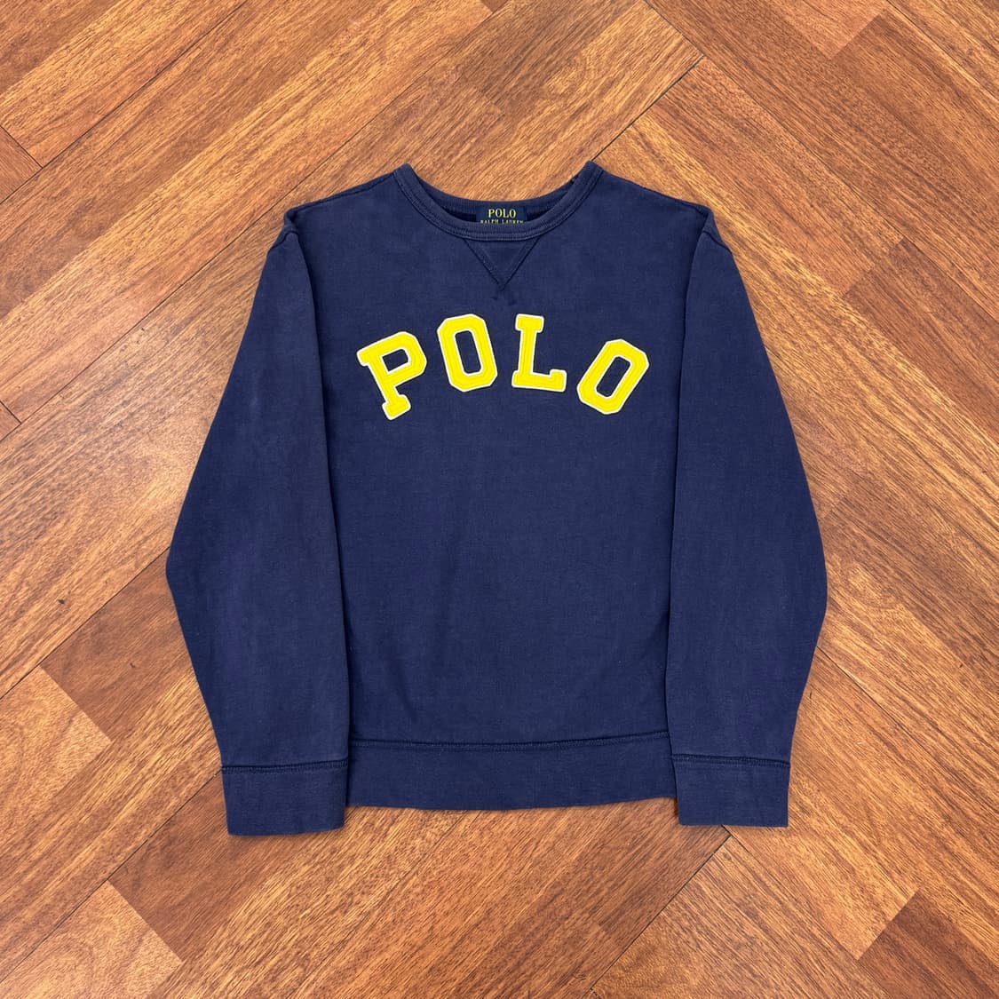 여성용 L 폴로 랄프로렌 빅로고 맨투맨 티셔츠  상품이미지1