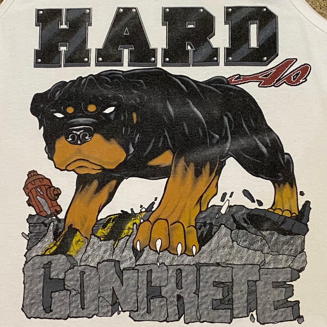 90s Made in USA 미국 빈티지 Hard 민소매 나시티 상품이미지3