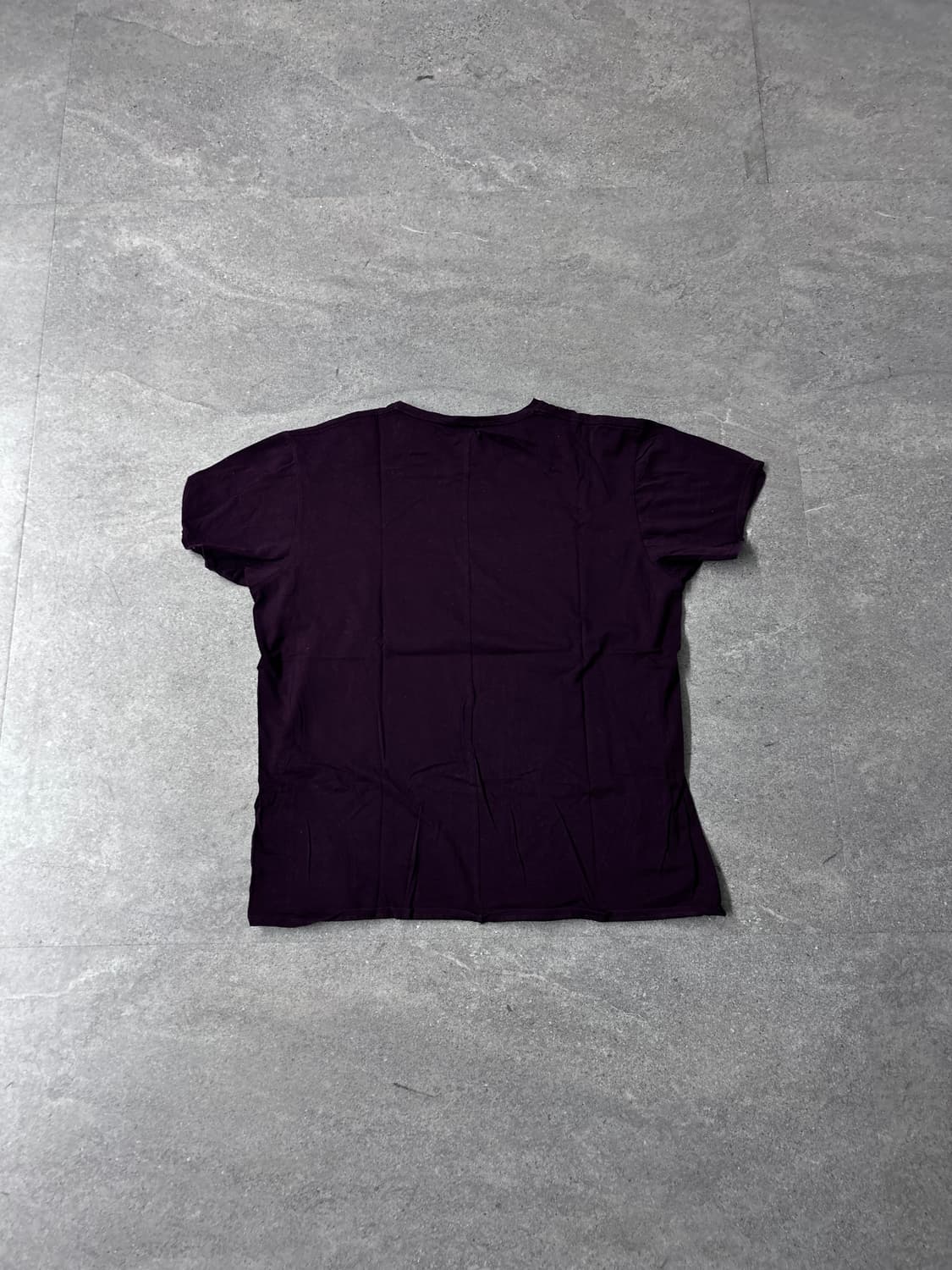 Burgundy Vintage Graphic T-shirts 상품이미지6