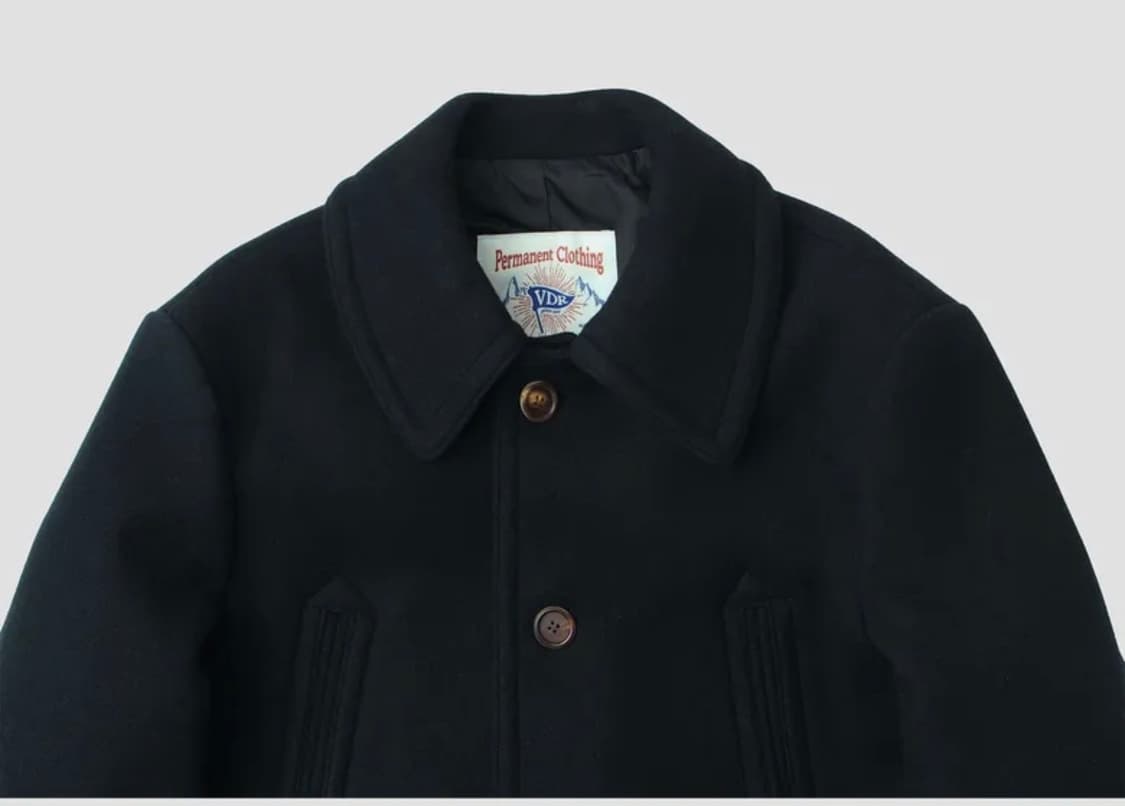 VDR VIRGIN WOOL 숏코트 [Black Night] 새상품 상품이미지2