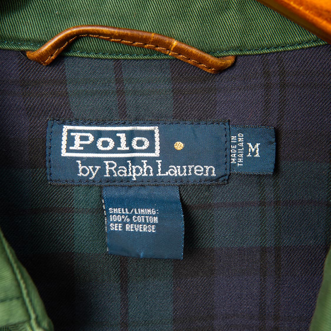 [110] 90s~ 폴로 랄프로렌 코튼 스윙탑 그린  상품이미지7