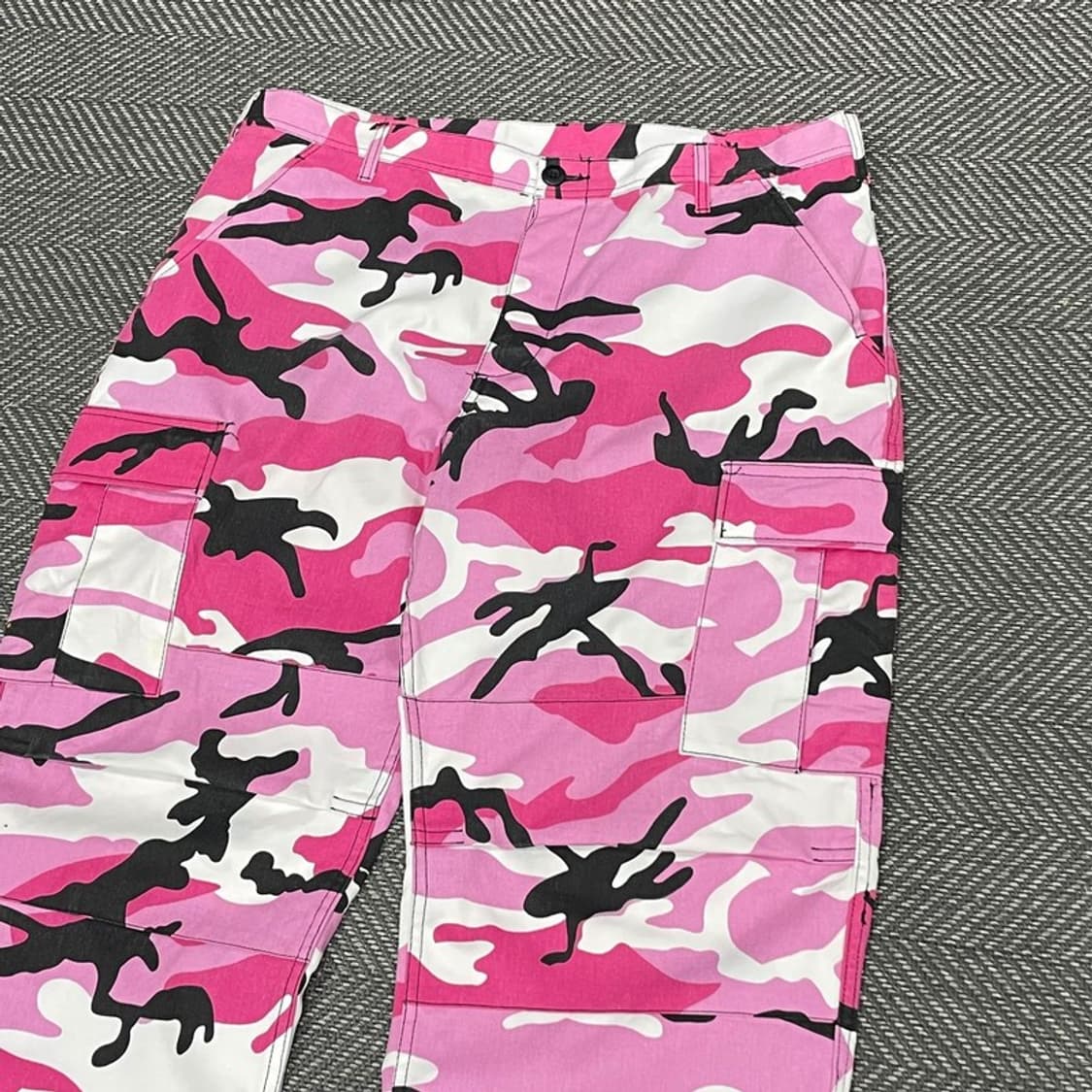 로스코 카모 패턴 카고 팬츠 v0148 상품이미지3