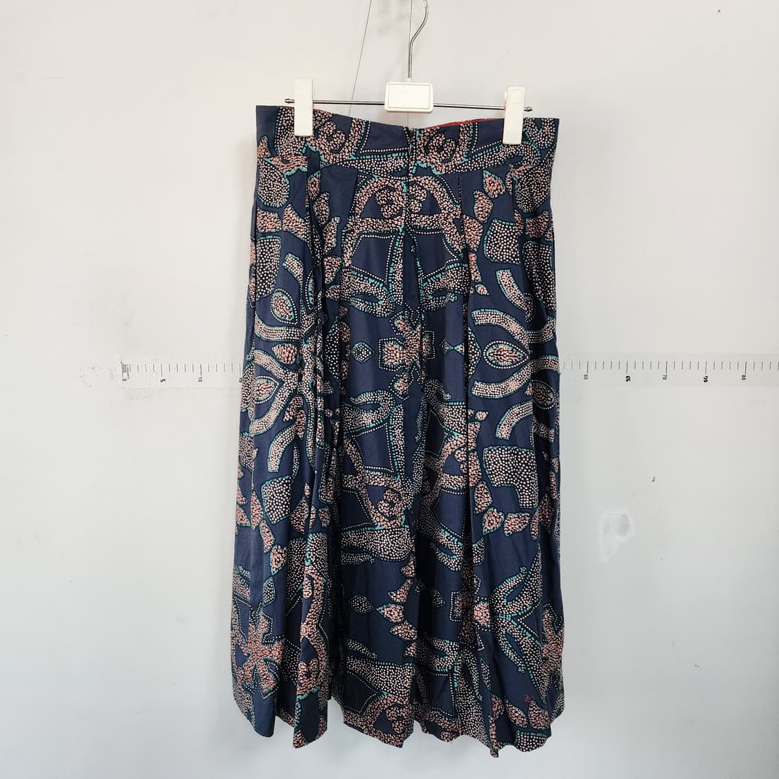 H&M 패턴 플리츠 롱 스커트 상품이미지3