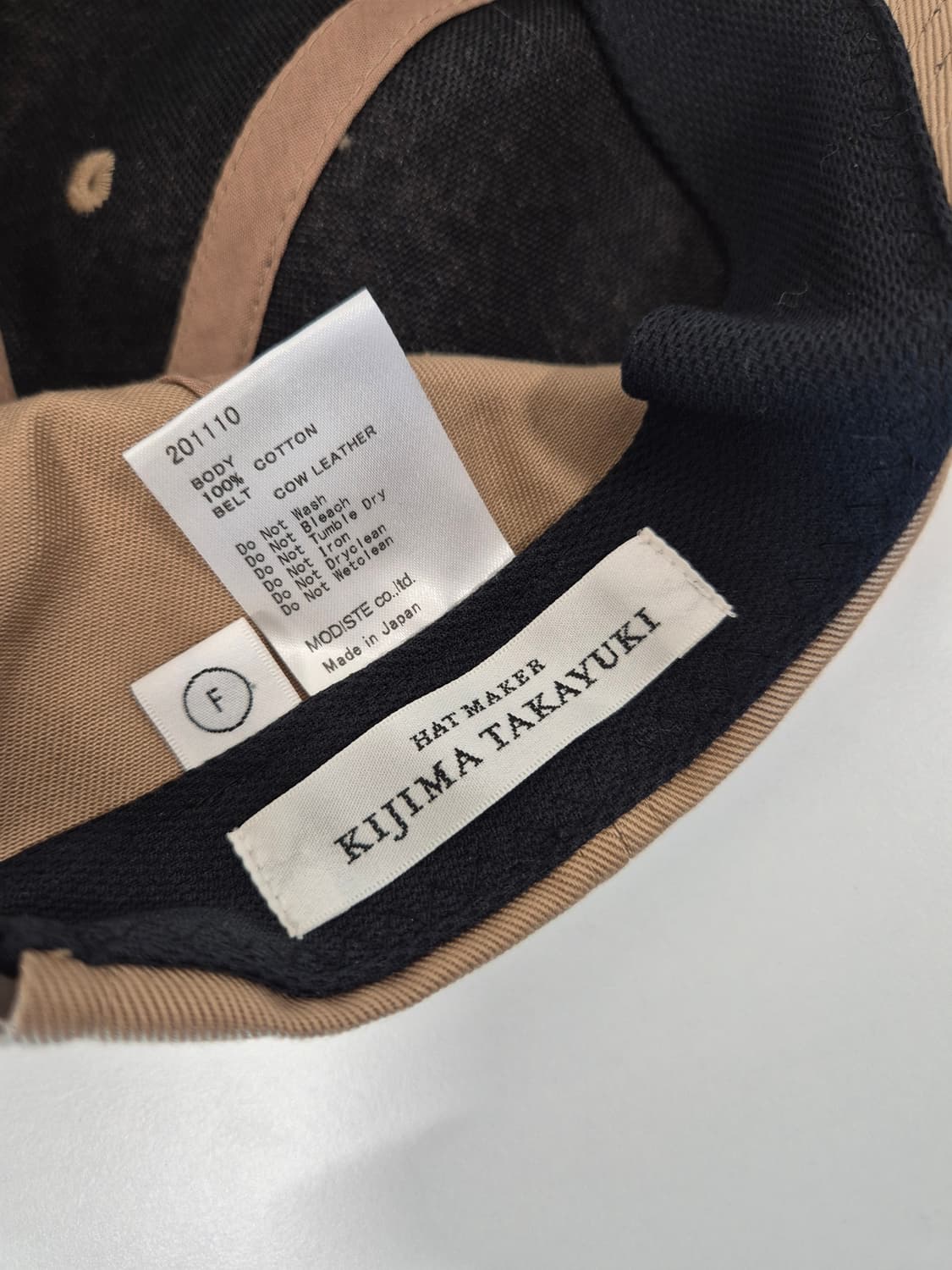 KIJIMA TAKAYUKI Twill Cotton Ball Cap 상품이미지7