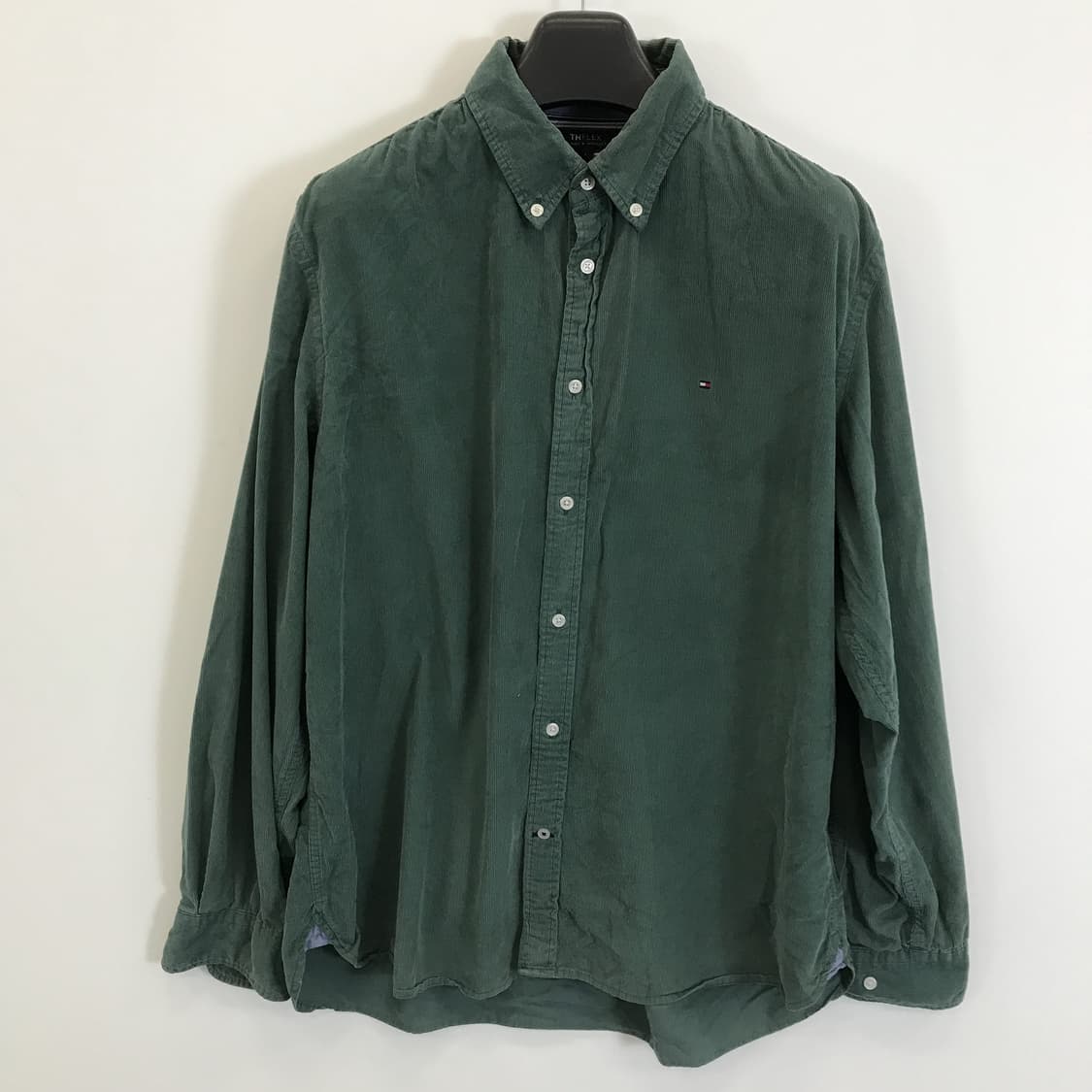 타미힐피거 레귤러핏 코듀로이셔츠 그린 [L] 상품이미지1