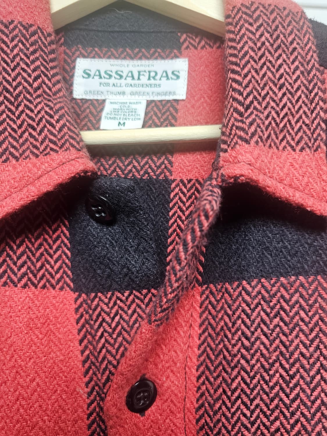 사사프라스 W.H.C Red Digs Crew Half Shirt M 상품이미지3